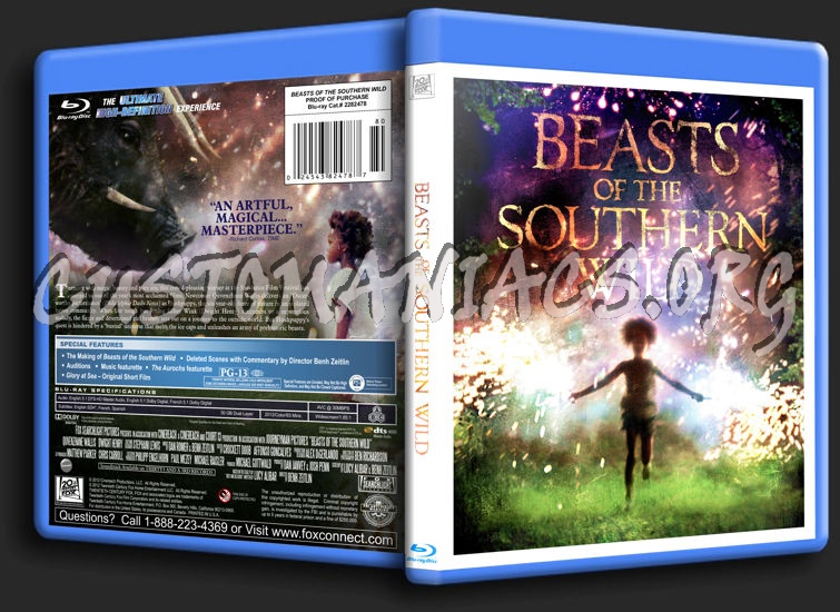 Beasts of the Southern Wild blu-ray cover