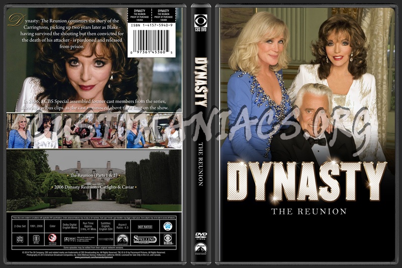 Dynasty - The Ninth Season & The Reunion dvd cover