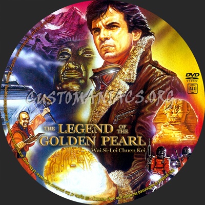 The Legend of the Golden Pearl dvd label