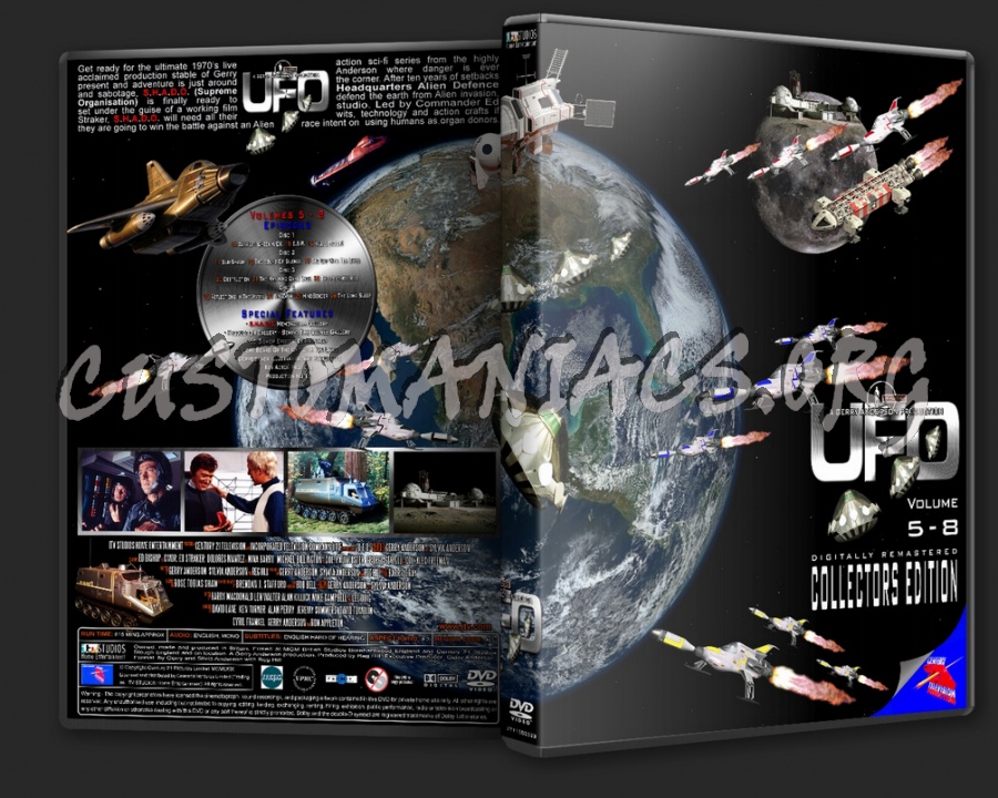 Gerry Anderson's U.F.O (1970) dvd cover