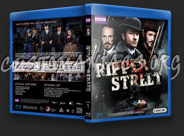 Ripper Street Season 1 blu-ray cover