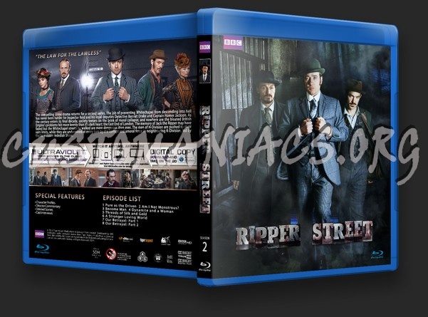 Ripper Street Season 2 blu-ray cover