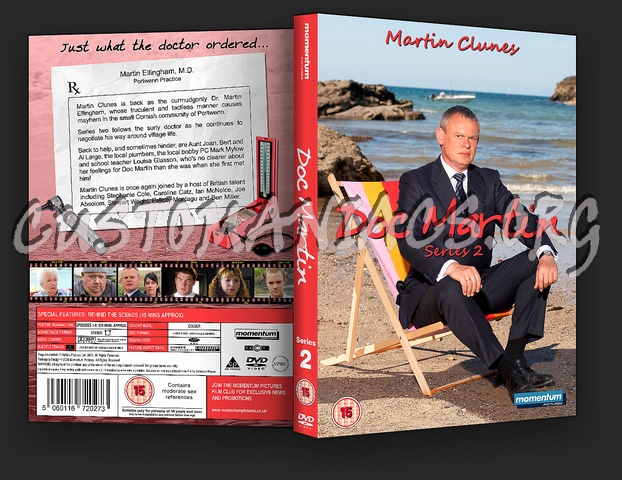 Doc Martin R2 UK Series Covers dvd cover