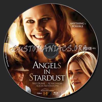 Angels In Stardust blu-ray label