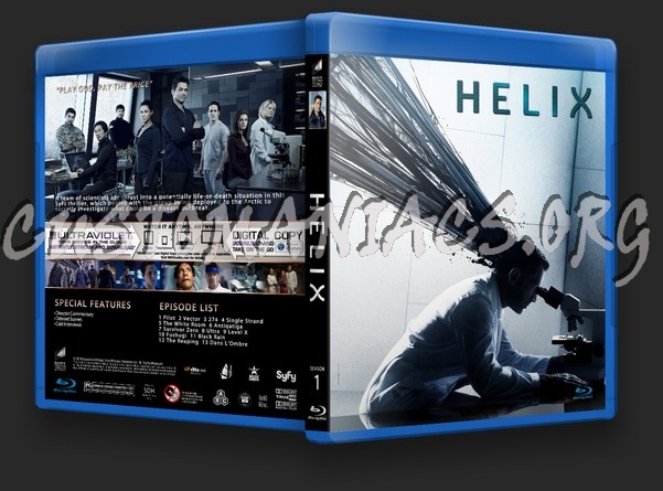 Helix Season 1 blu-ray cover
