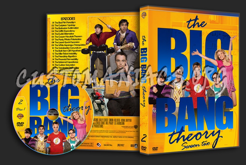 The Big Bang Theory dvd cover