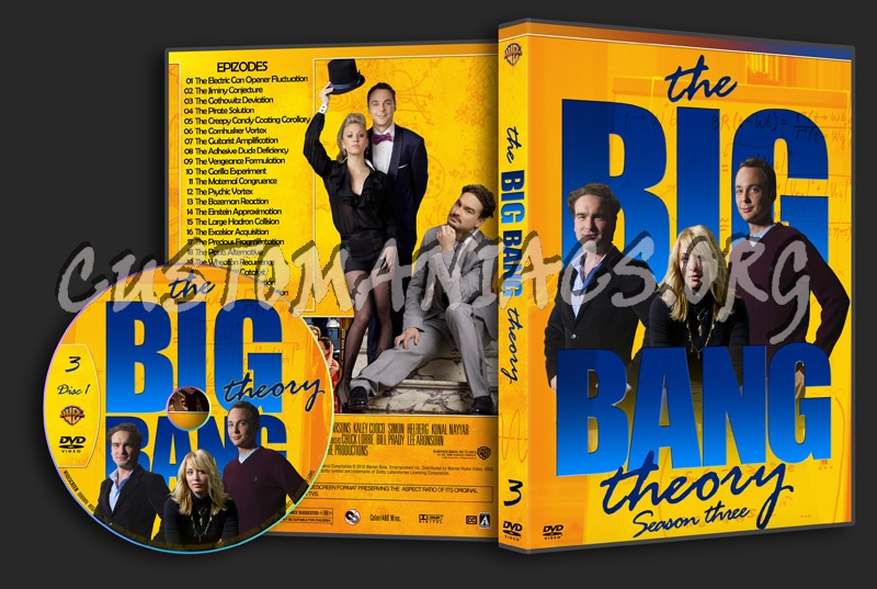 The Big Bang Theory dvd cover