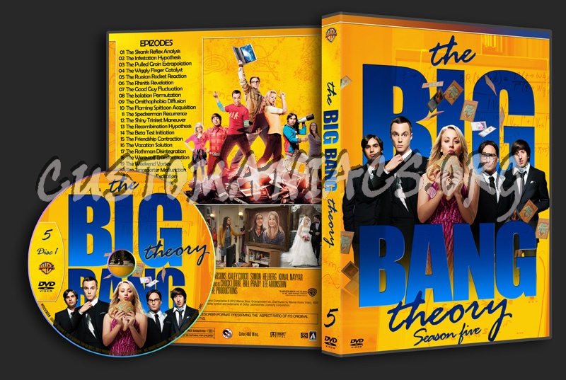 The Big Bang Theory dvd cover