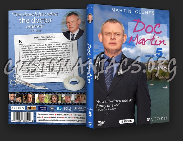 Doc Martin R1 US Cover Set dvd cover