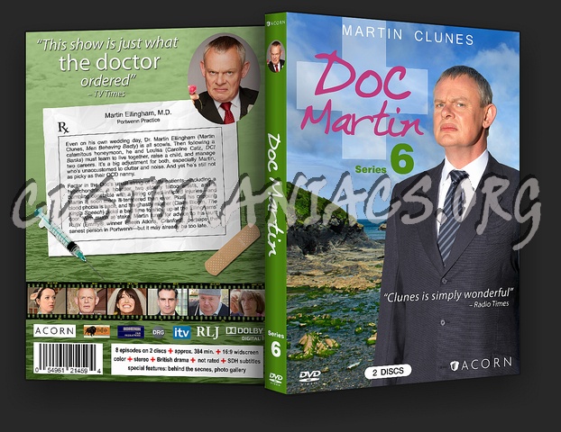 Doc Martin R1 US Cover Set dvd cover