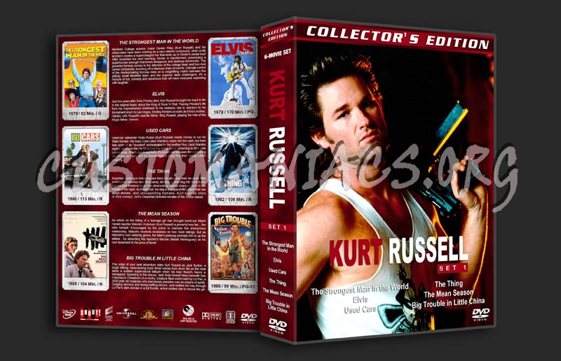 Kurt Russell Collection - Set 1 dvd cover