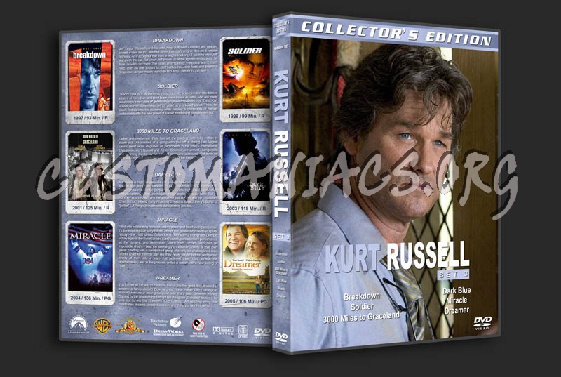 Kurt Russell Collection - Set 3 dvd cover