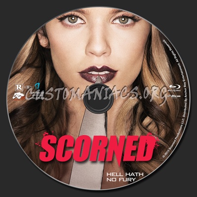 Scorned (2013) blu-ray label