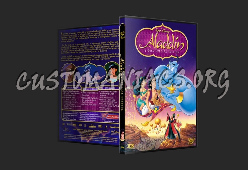 Aladdin (1992) dvd cover