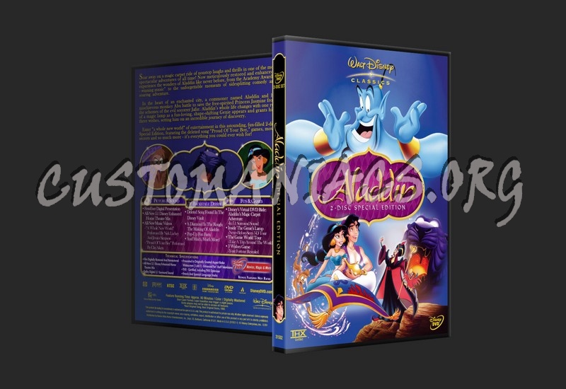 Aladdin (1992) dvd cover