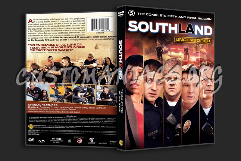 Southland Season 5 dvd cover