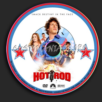 Hot Rod dvd label