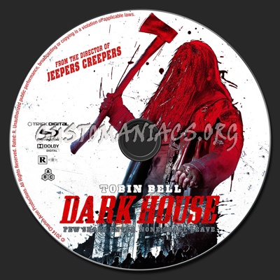 Dark House (2014) blu-ray label