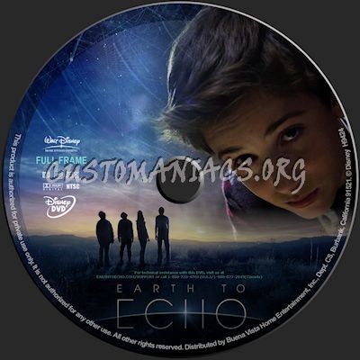 Earth to Echo dvd label