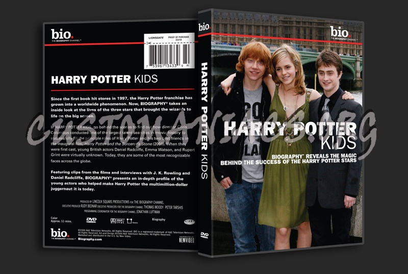 Harry Potter Kids dvd cover