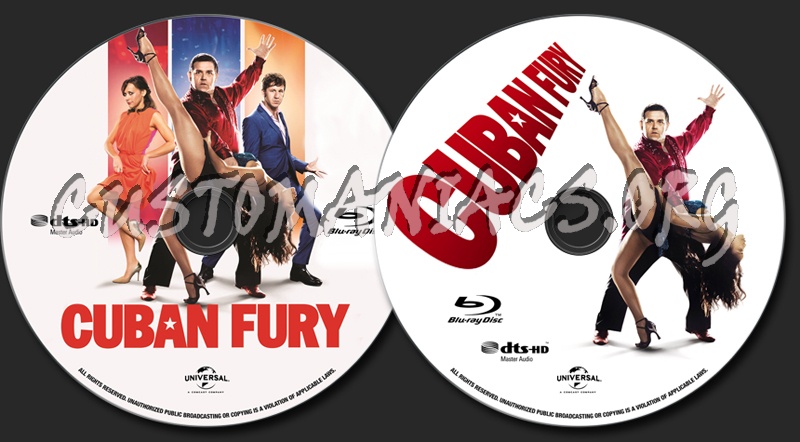 Cuban Fury blu-ray label