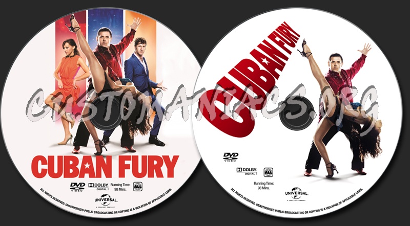 Cuban Fury dvd label