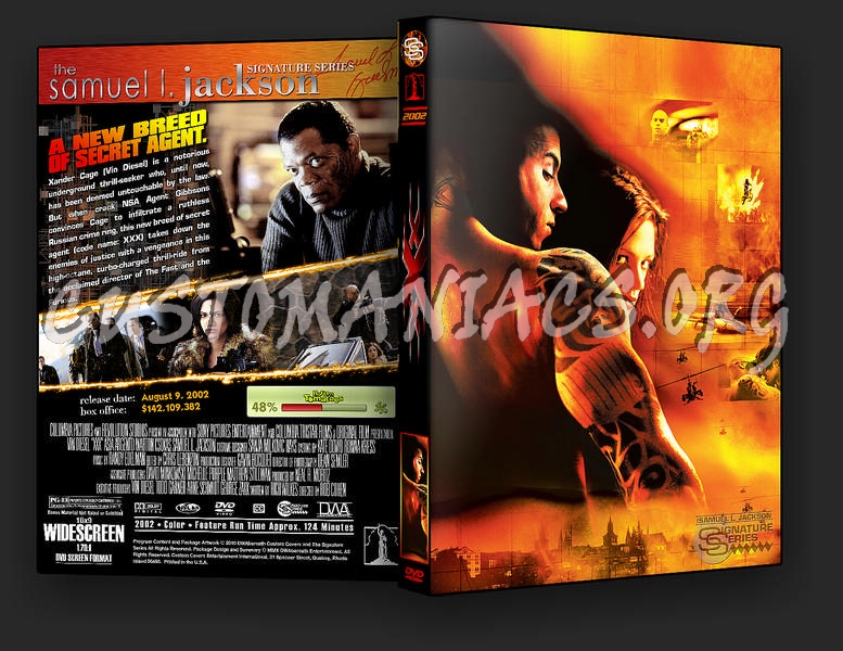 Xxx dvd cover