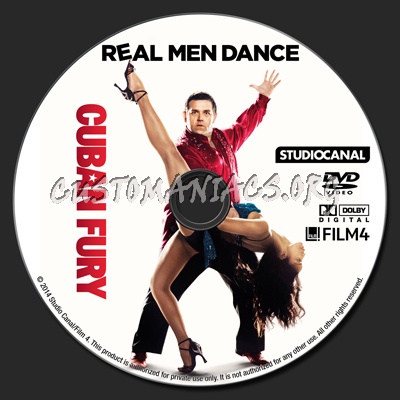 Cuban Fury dvd label