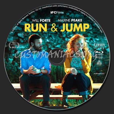 Run & Jump blu-ray label