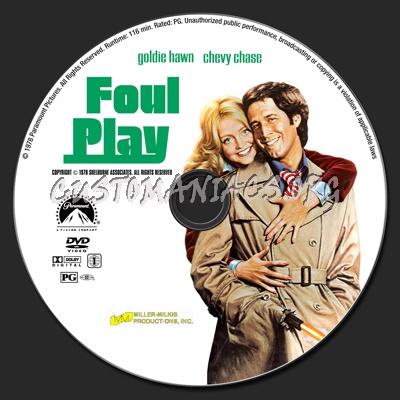 Foul Play dvd label