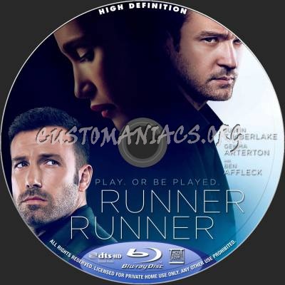 Runner Runner blu-ray label