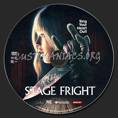 Stage Fright (2014) dvd label