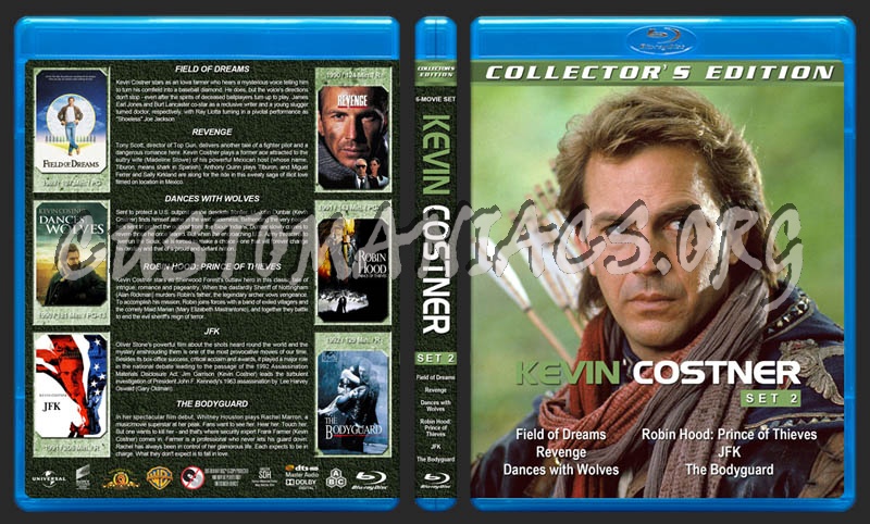 Kevin Costner Collection - Set 2 blu-ray cover