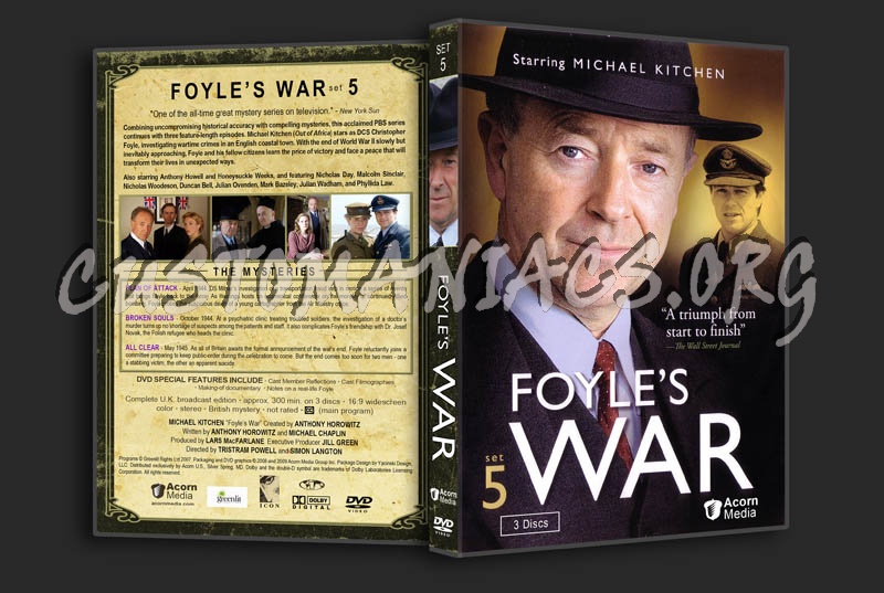 Foyle's War: Sets 1-7 dvd cover