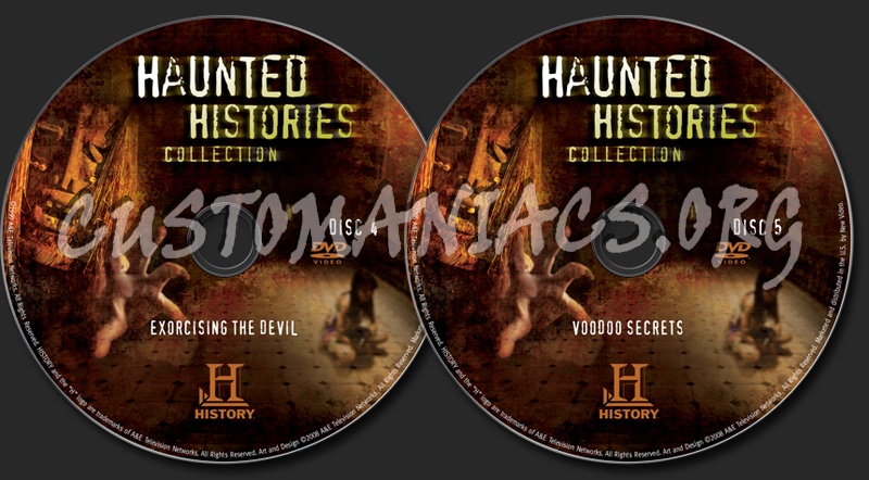 Haunted Histories Collection Volume 6 dvd label