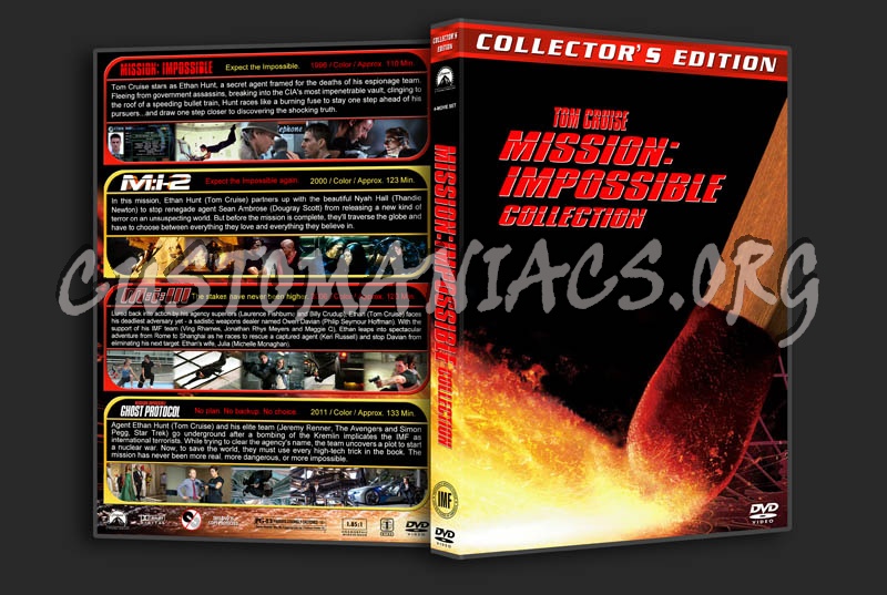 Mission Impossible Collection dvd cover