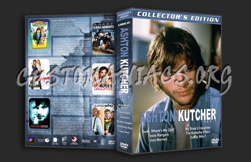 Ashton Kutcher Collection - Set 1 dvd cover