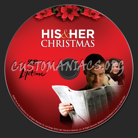 His & Her Christmas dvd label