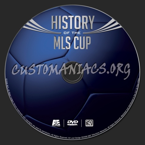 History of the MLS Cup dvd label