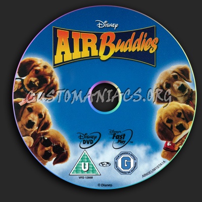 Air Buddies dvd label