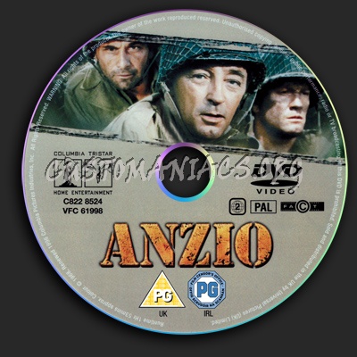 Anzio dvd label