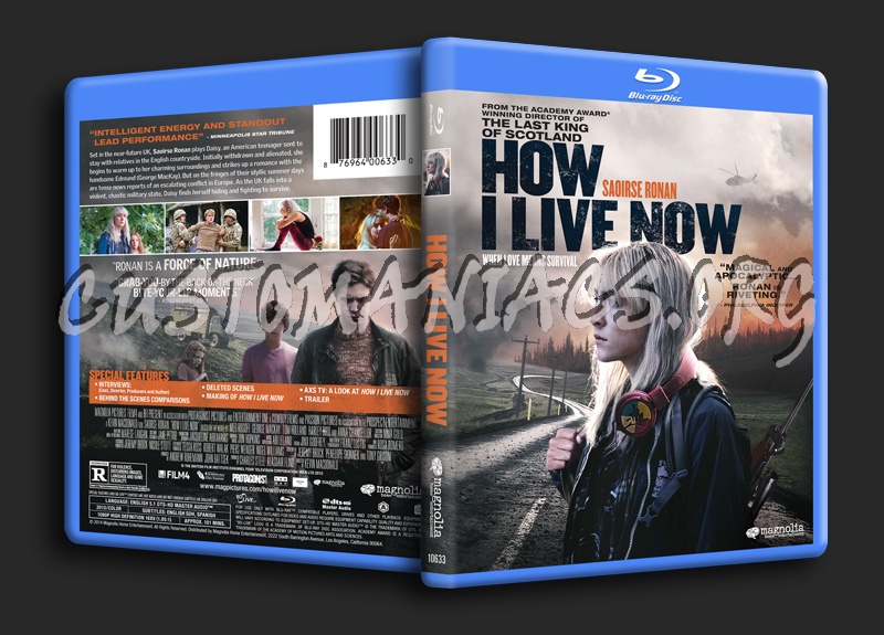 How I Live Now blu-ray cover