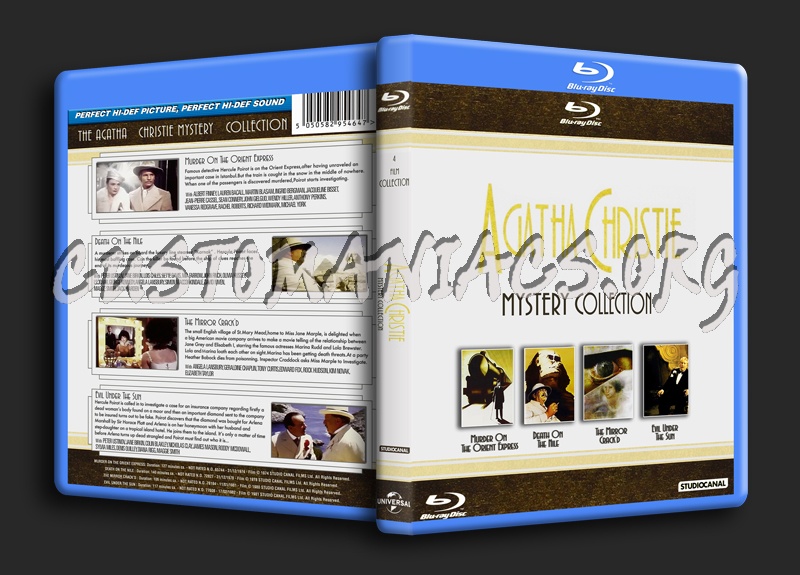 Agatha Christie Mystery Collection blu-ray cover