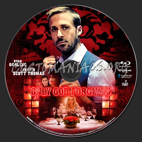 Only God Forgives blu-ray label