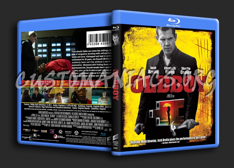 Oldboy blu-ray cover