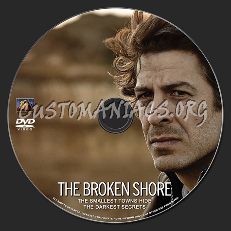 The Broken Shore dvd label