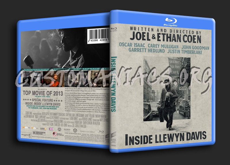 Inside Llewyn Davis blu-ray cover