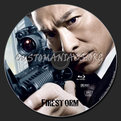 Firestorm blu-ray label