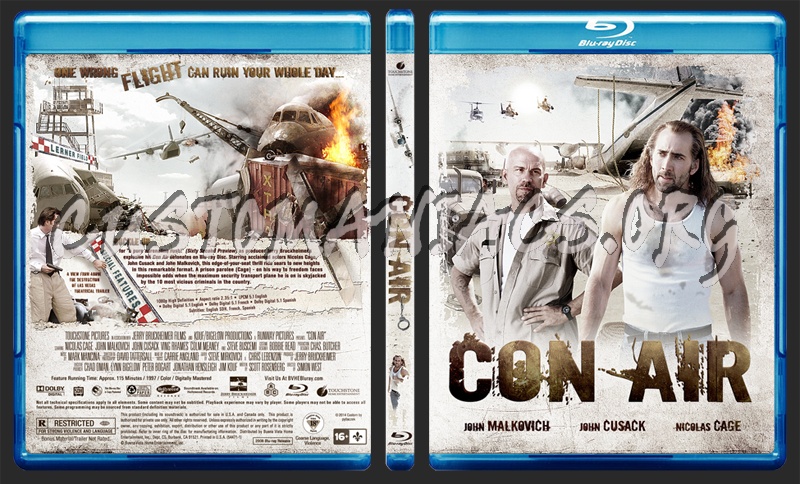 Con Air blu-ray cover