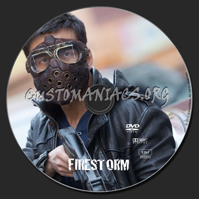 Firestorm dvd label